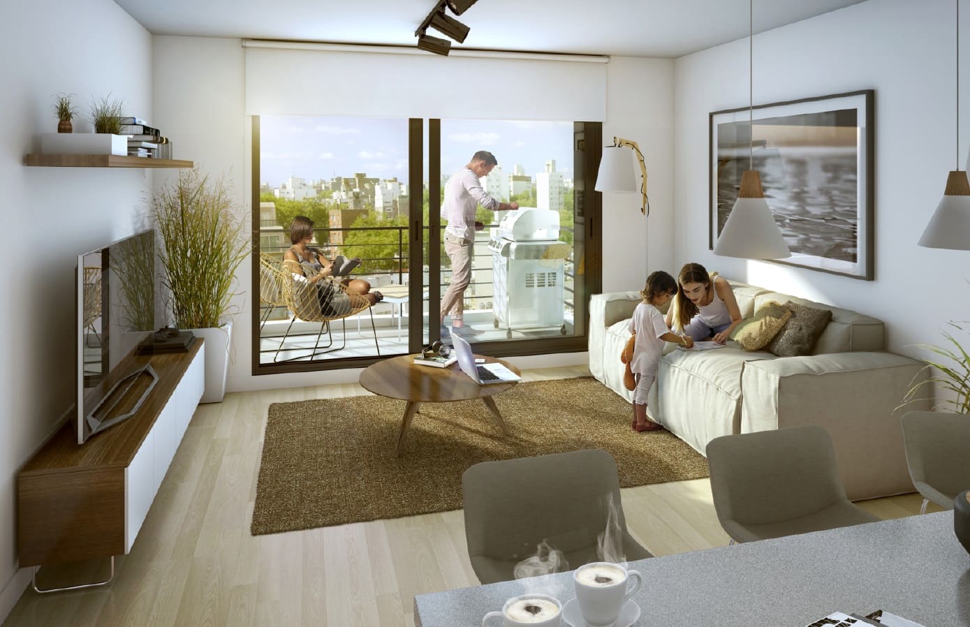 RÚA CORDÓN, Penthouse 1 dormitorio