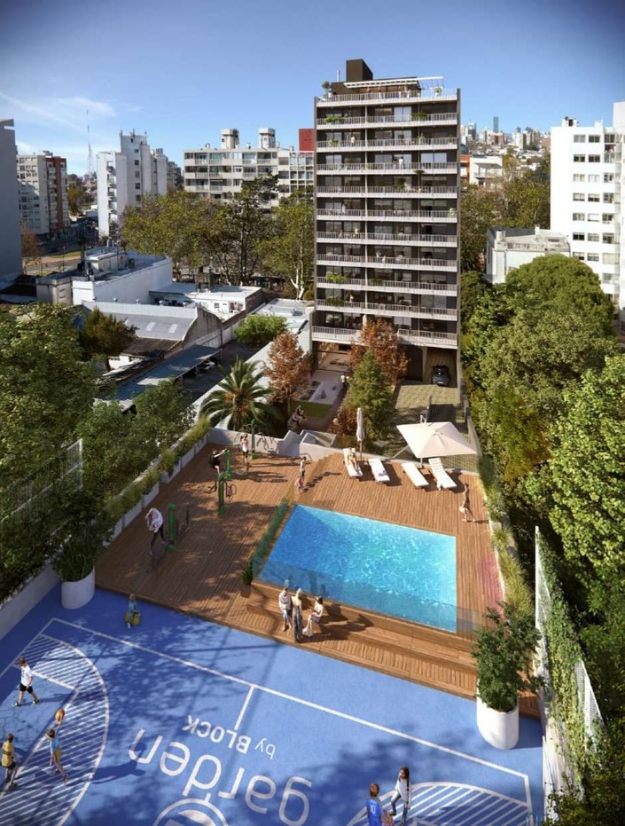 GARDEN BY BLOCK, Monoambiente