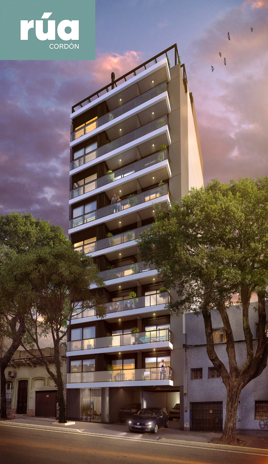RÚA CORDÓN, Penthouse 1 dormitorio