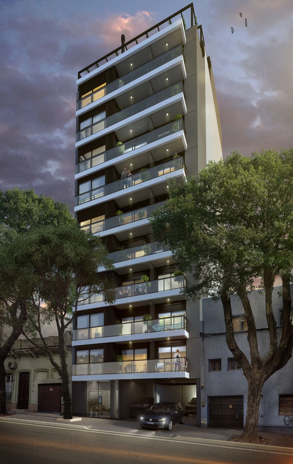 RÚA CORDÓN, Penthouse 1 dormitorio