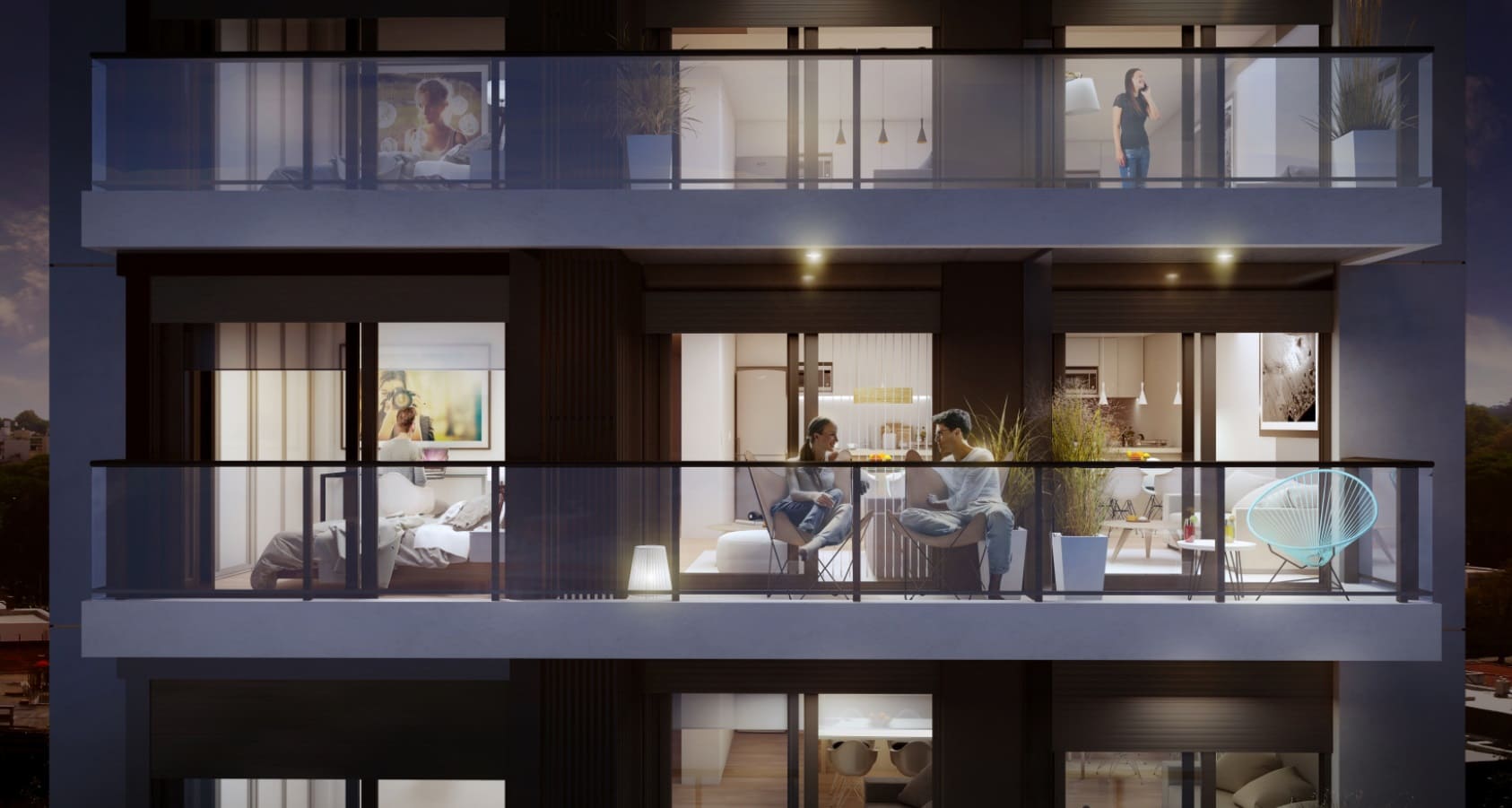 RÚA CORDÓN, Penthouse 1 dormitorio