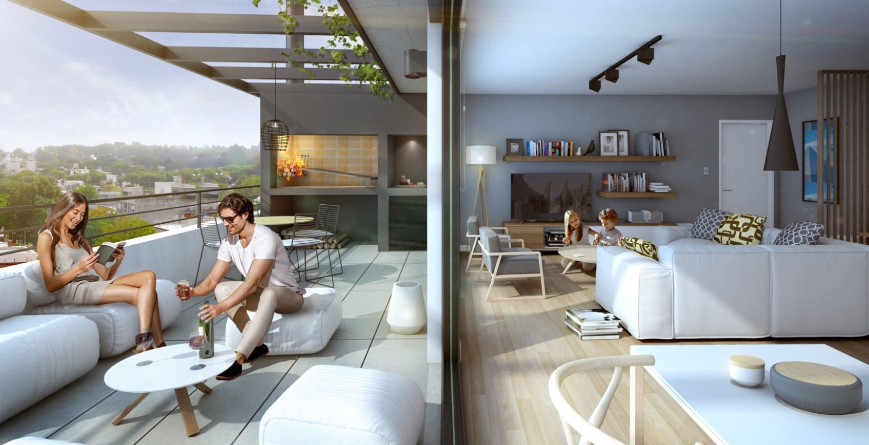 RÚA CORDÓN, Penthouse 1 dormitorio