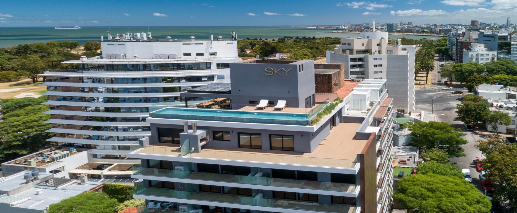 Punta Carretas, alquiler, vista edificio Punta Carretas, alquiler, vista edificio