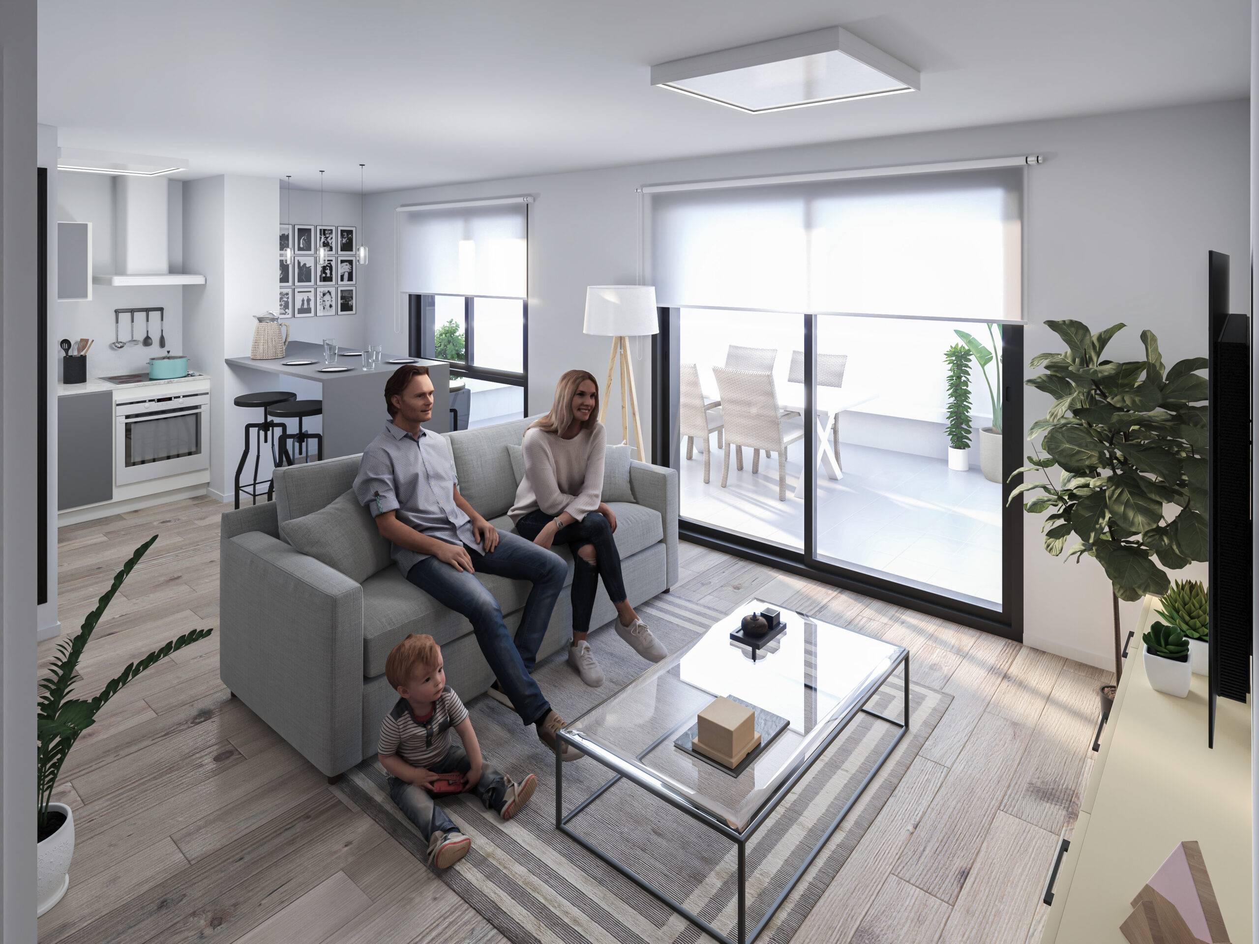 Torres Mundra, interior