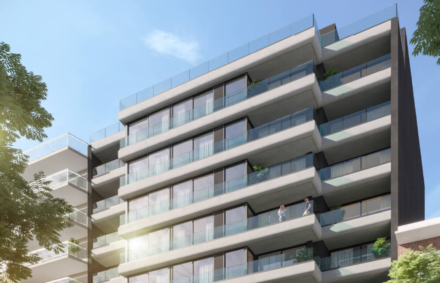 Álo Biarritz, fachada