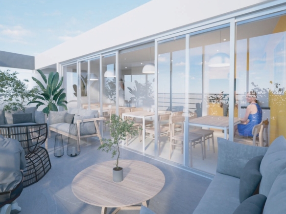 Kiu Tower Cibils, barbacoa