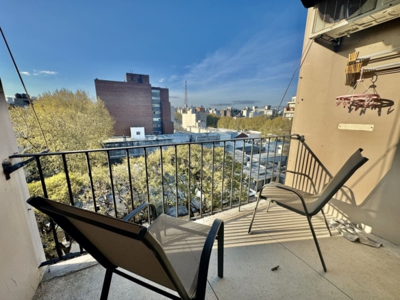 Apartamento Parque Rodo, terraza
