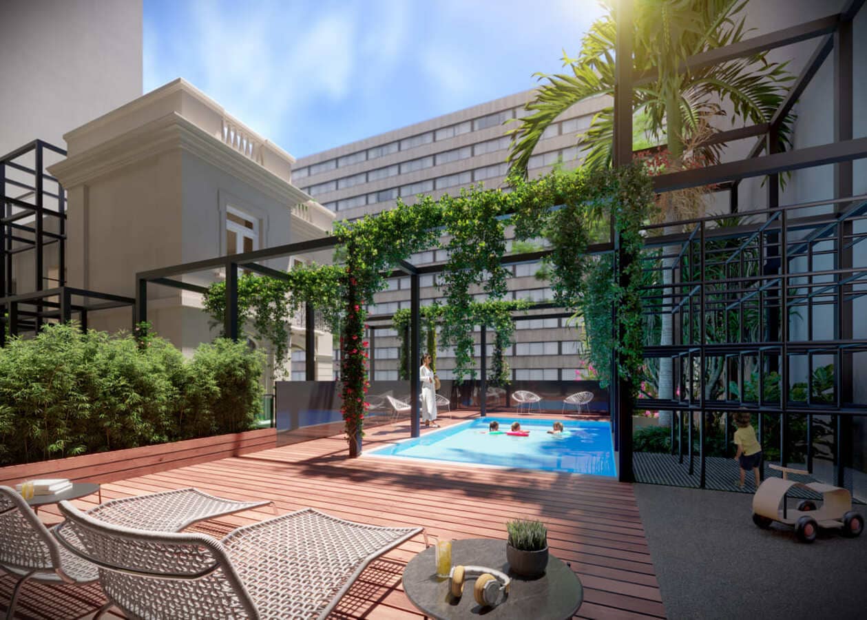 Alquiler, Jardín Castellanos, 2 dormitorios, piscina