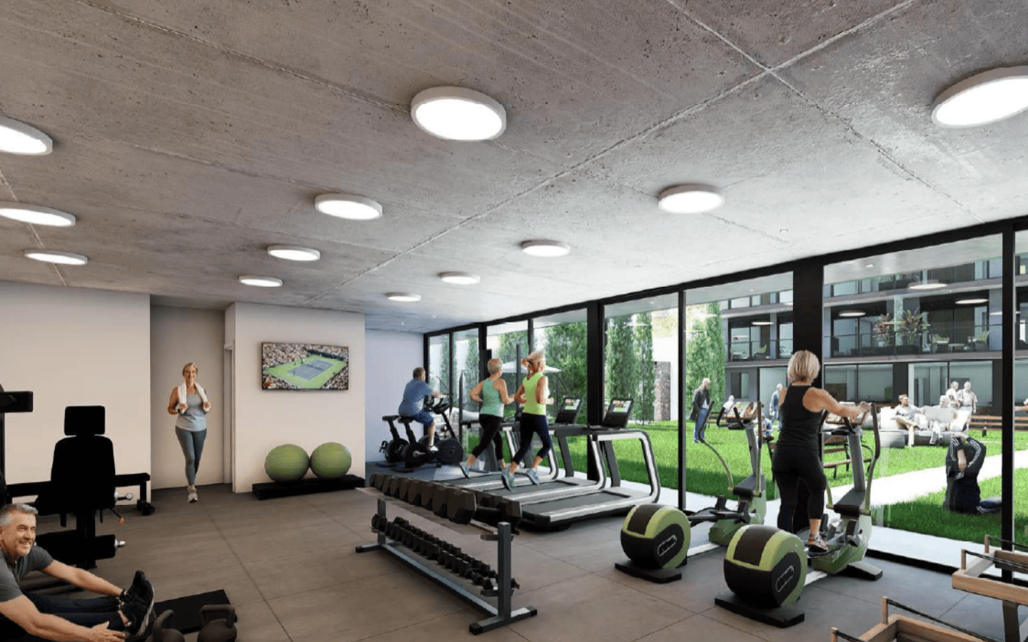 Be One + 60, gym Be One + 60, gym