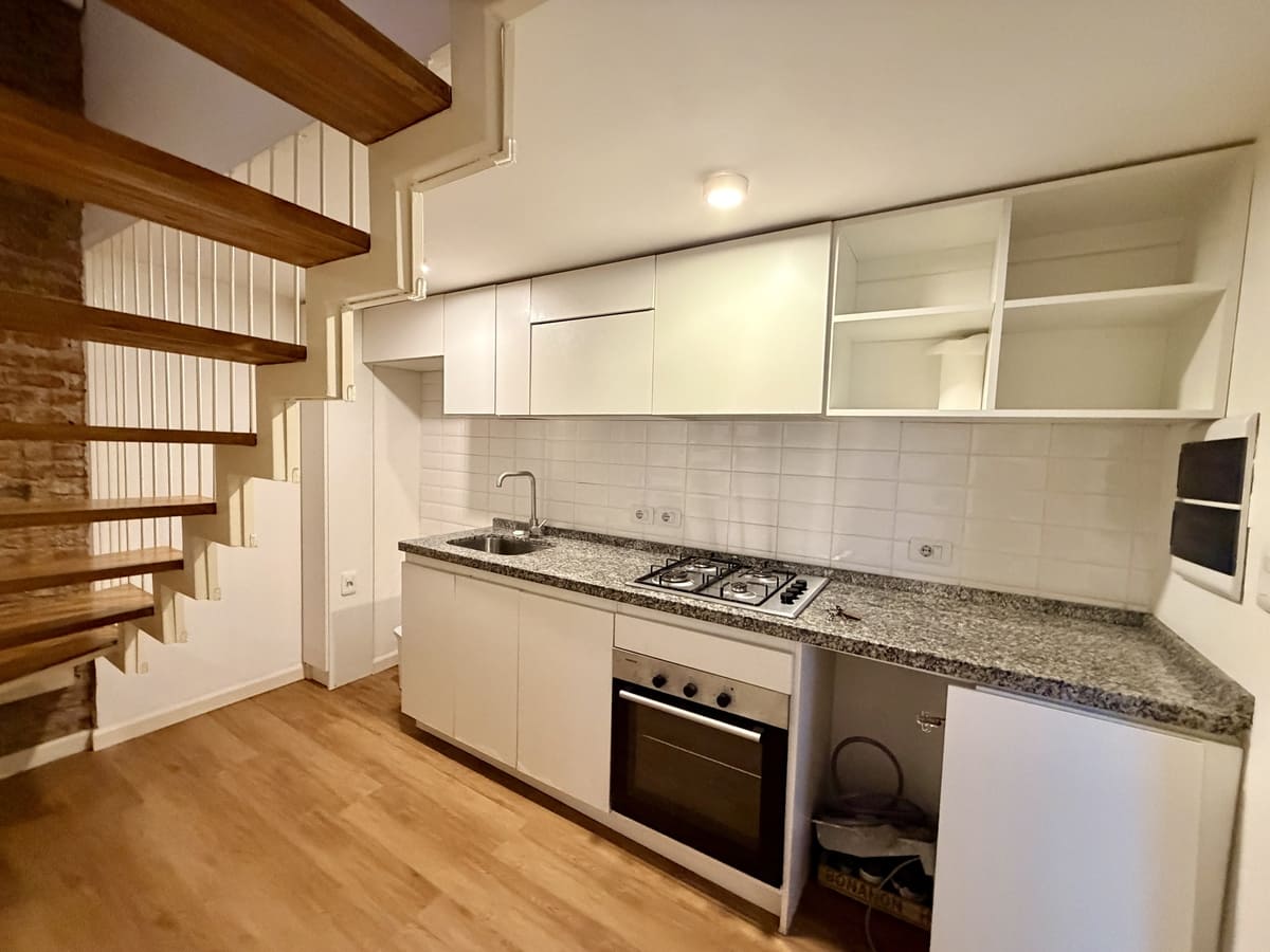 Casa, Parque Rodó, cocina4 Casa PH Nueva en Venta en Parque Rodó | Dúplex de 2 Dormitorios con Gran Terraza y Parrillero