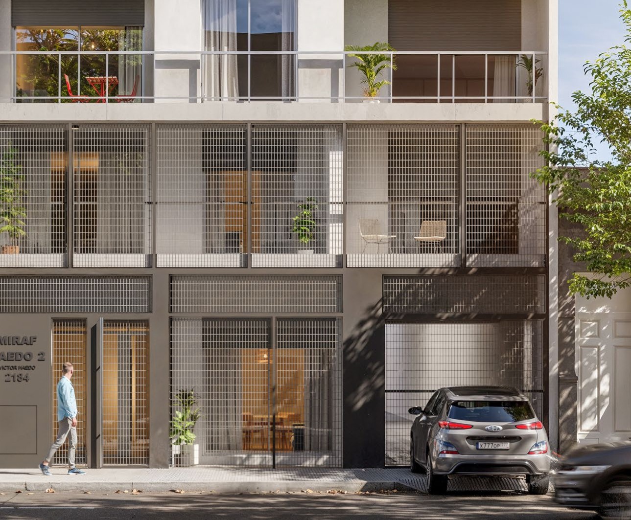 Miraf Haedo 2, Monoambiente al Frente