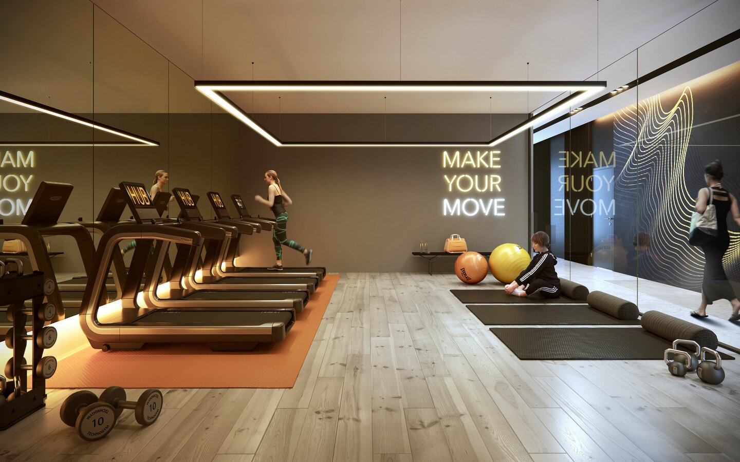 Hub By Block, gym HUB BY BLOCK, 1 dormitorio con terraza, orientado al norte