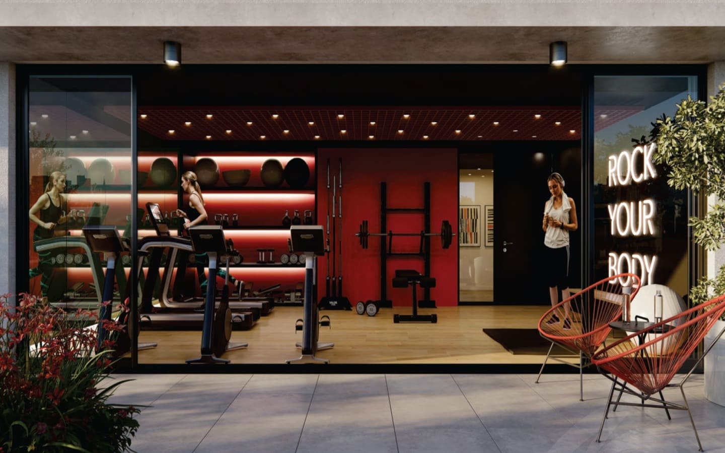 Rosso by Block, gym Rosso by Block, gym