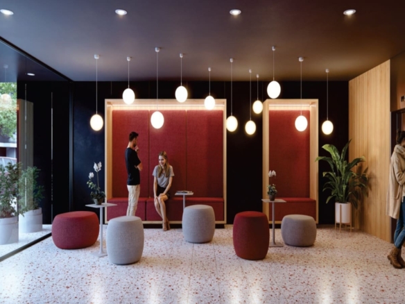 Rosso by Block, hall
